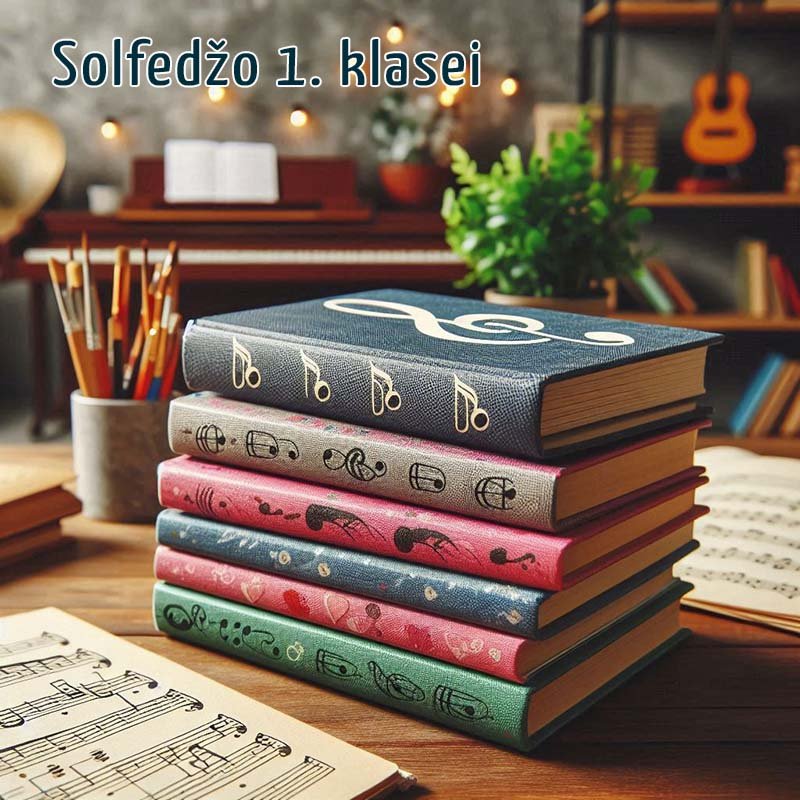 Solfedžo grāmata 1. klasei - Solfo grāmatu saraksts